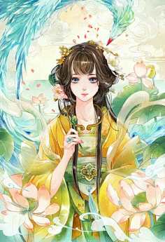 凤凰ljt采集到青鸟(古装女子)