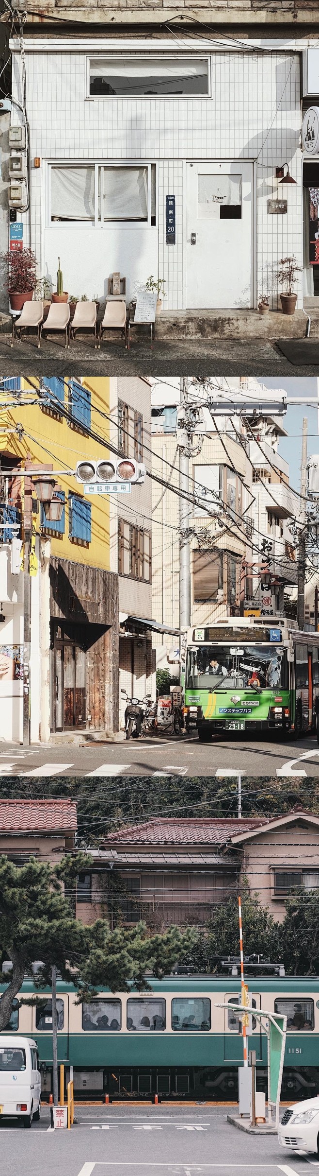 日本街道街景城市小镇乡村日系摄影小清新景色