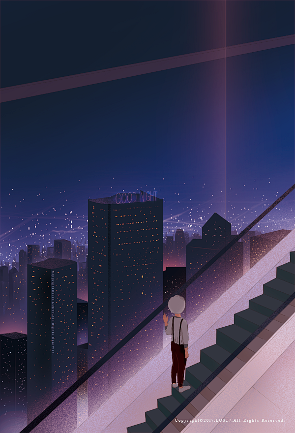 插画(孤单系)
