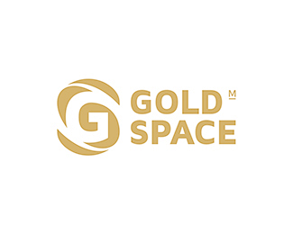 goldspace标志g字母黄金金色贵金属投资理财商标设计图标图形标志logo