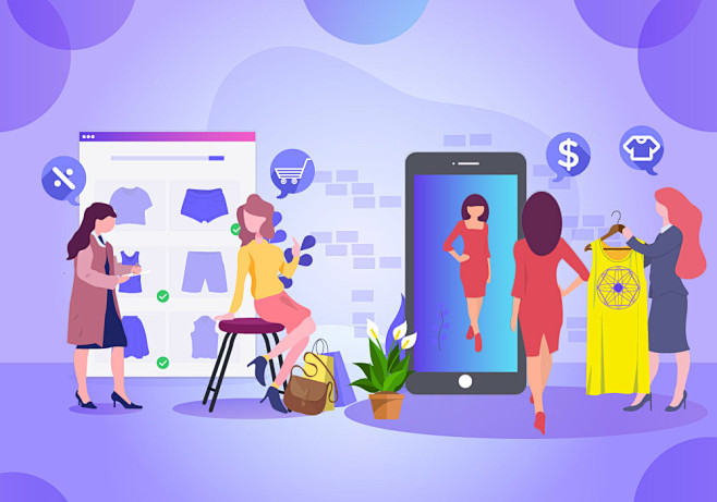 ui ux ue 插画 2.5d 闪屏页.