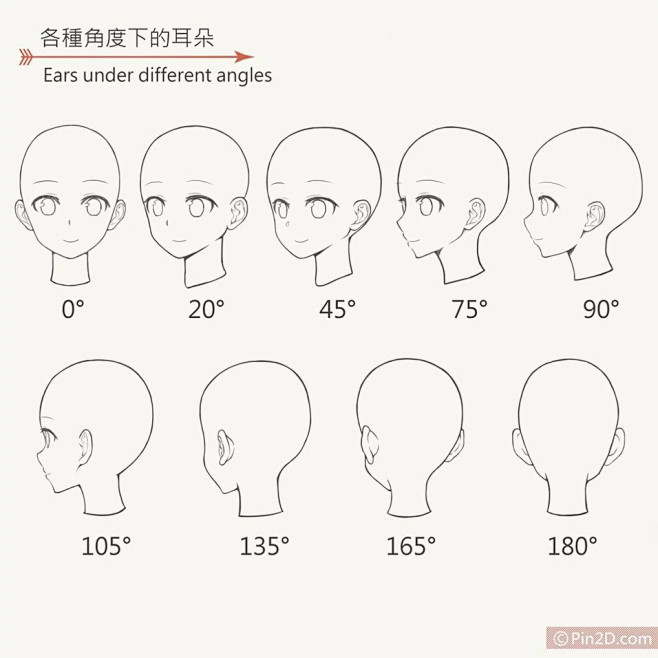 com 超详尽耳朵画法指导,附赠精灵耳教学!|电绘狂教程第5回 bilibili.