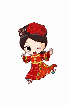 卡通版人物-花瓣网|陪你做生活的设计师 | 阿哥妃子版