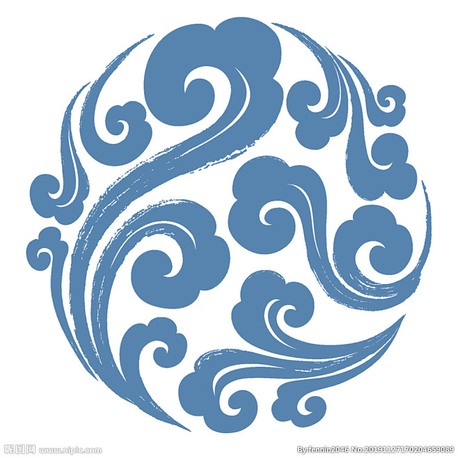 复古中式花纹边框