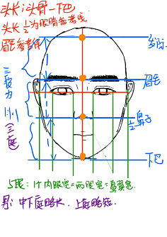 9—插画(三庭五眼比例,了解下)