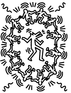 涂鸦大师keithharing