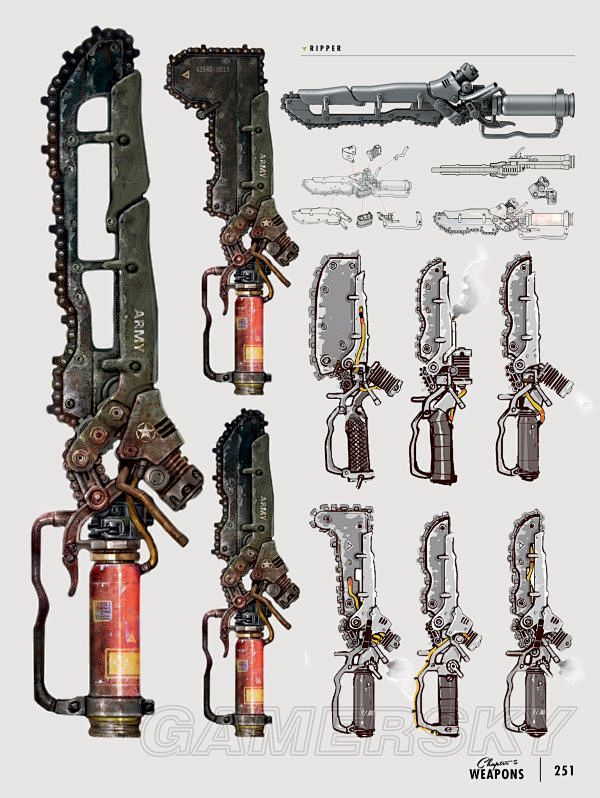 废土风格武器