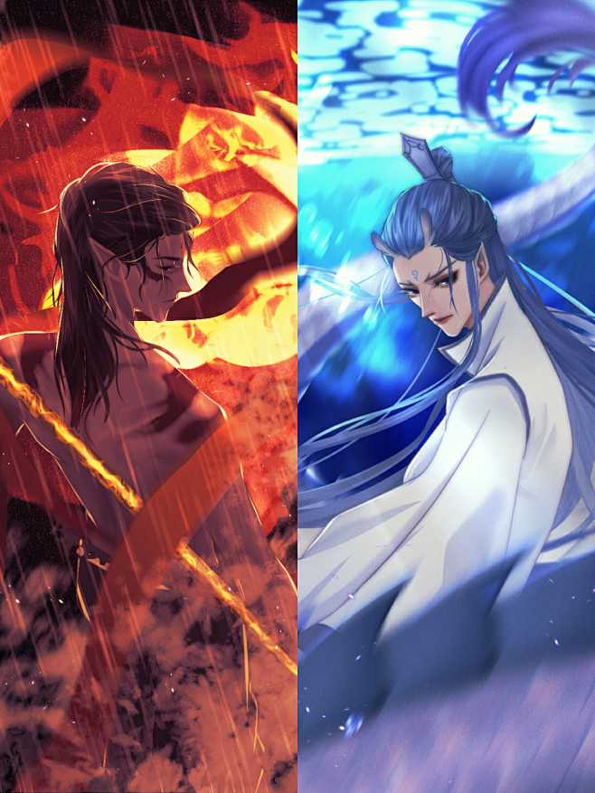 一尼古拉一作品敖丙哪吒魔童降世