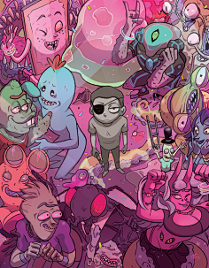 有意识的呼吸采集到rick and morty