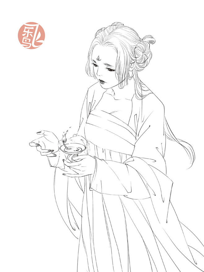 画不出古风感的流畅线条?技法讲解加上要点分析,让你真