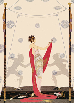 欧洲古典插画风格
