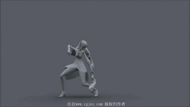 【新提醒】国外动画师动作demo演示第一弹 走跑 攻击