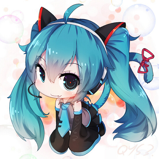 miku~ #初音# #二次元# #q版