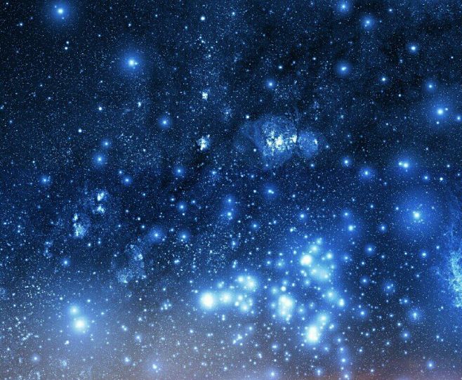 『竹』星空图