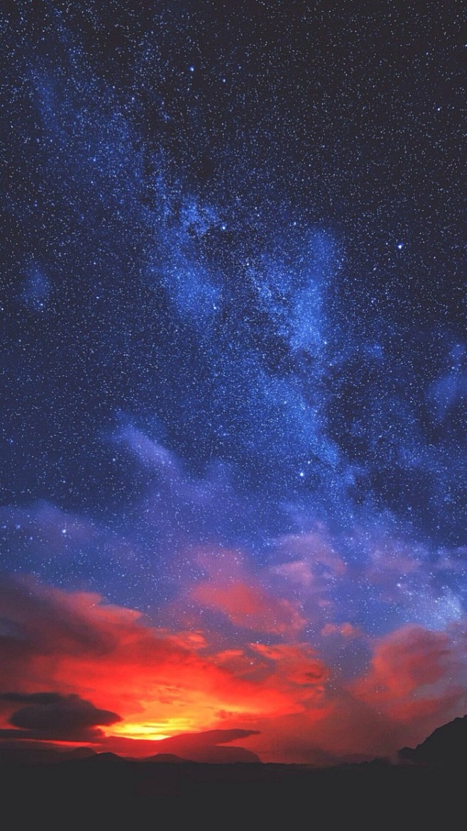 星空星星夜晚晚上天空夜空宇宙高清合成参考小景合成影视海报设计灵感