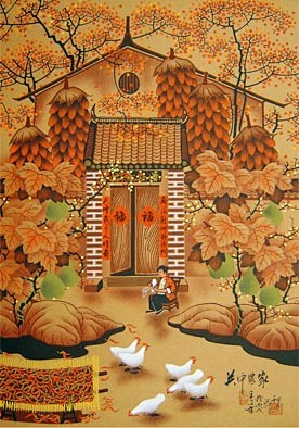 儿童画-传统文化