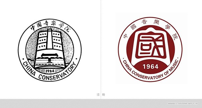 中国音乐学院启用全新校徽logo