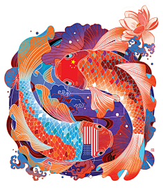 中国日报插画
