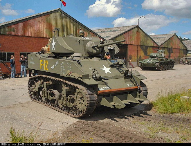 美国M5A1轻型坦克斯图亚特