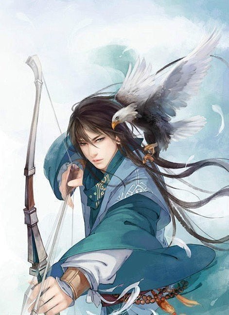 仙侠 清秀 剑侠 大侠 游侠 游戏美术 插画 漫画 画集 原画 立绘#古风