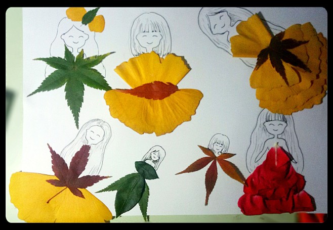 肌理作业(树叶)