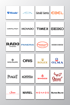 手表logo-花瓣网|陪你做生活的设计师 | 24款矢量品牌