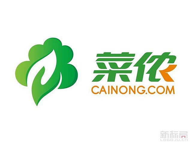 生鲜电商平台菜侬标志logo