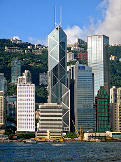 云境采集到项目-贝聿铭-香港中银大厦
