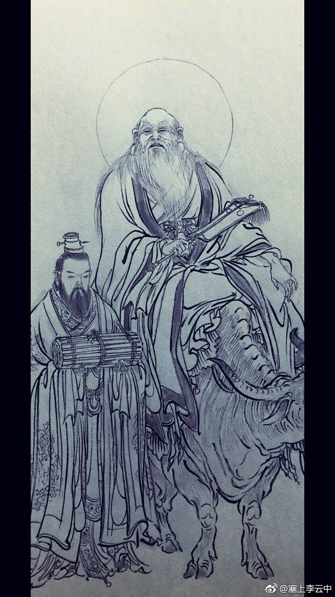 李老师新绘封神演义绣像下册部分人物_看图_