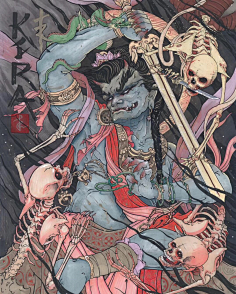 传统神佛魔,法器,佛手