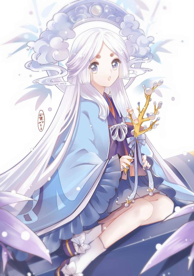 辉夜姬阴阳师藤鸣狐鸣狐鸣阴阳师手游圈插画网易gacha二次元社区