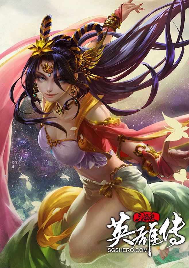 com 《三国杀英雄传》游戏原画_图个好游戏_17173.