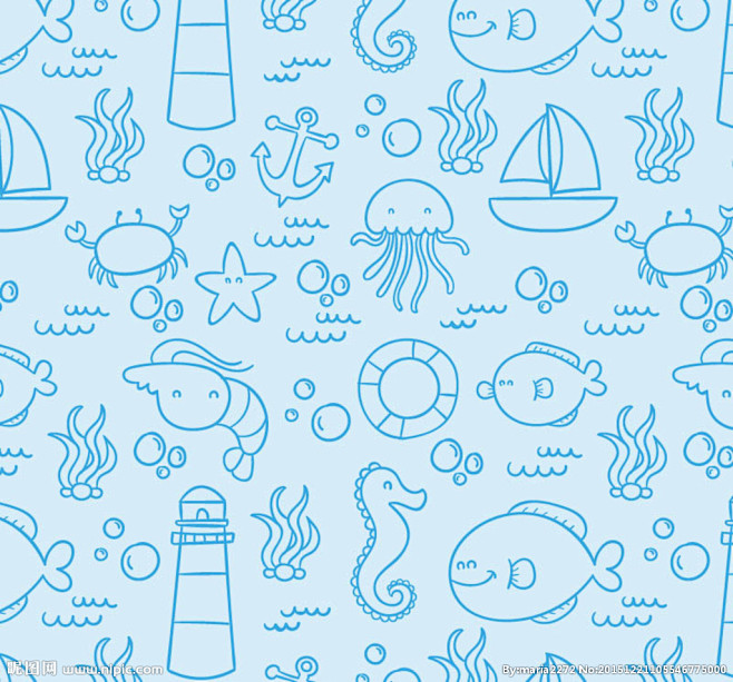 动物简笔画 海洋动物-jpg - 500x630 - 59.