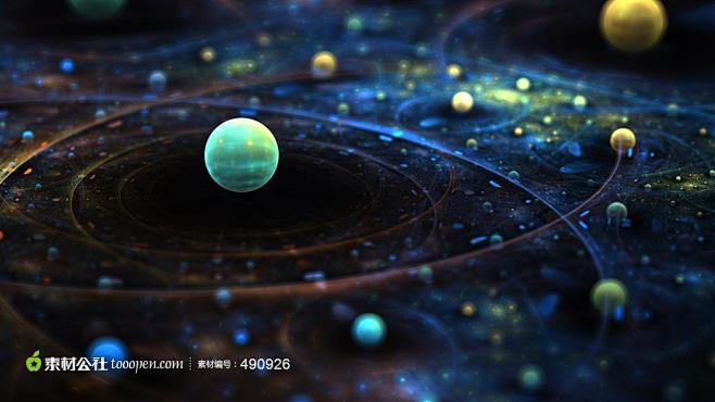 抽象外星星球图片素材