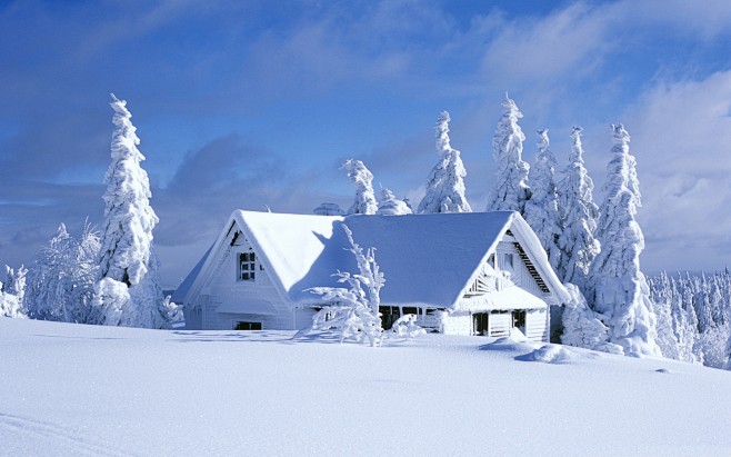 com 冰天雪地唯美意境雪景电脑桌面壁纸高清 1 司马晴天 采集到 素材