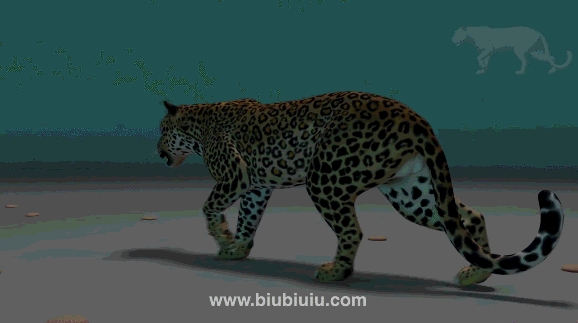 新提醒马狗豹子霸王龙循环动画走跑动画资参biubiu游戏美术论坛游戏