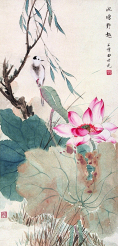 王海燕18972040680采集到蝎子来历荷花火花鸟写意图片