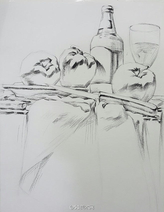 b绘画-素描静物