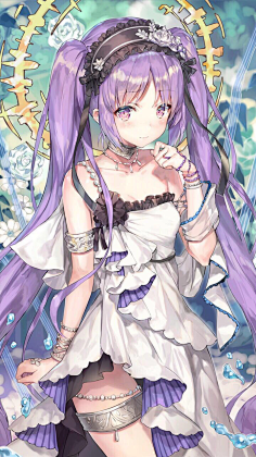 君湫月「封面素材」采集到二次元少女