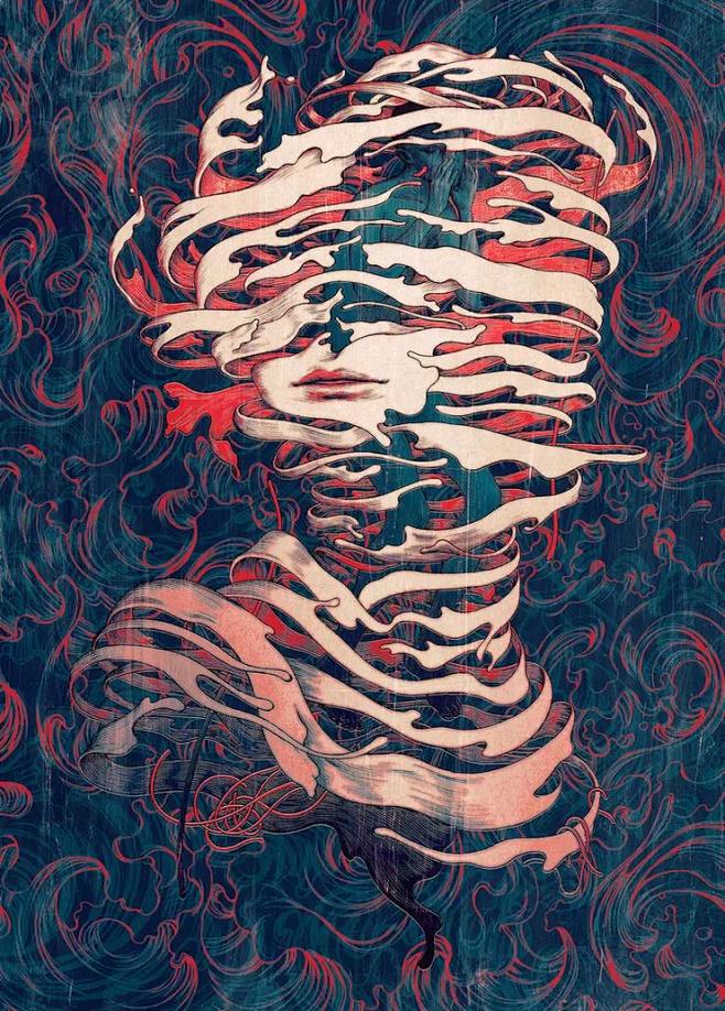 台湾艺术家jamesjean的惊艳插画作品2014年原图尺寸740x1032px