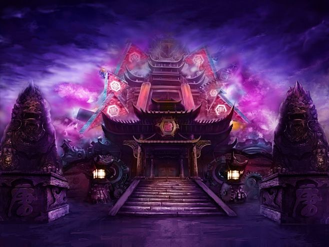 魔界背景古