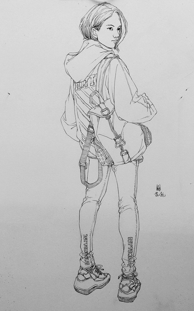 线性速写