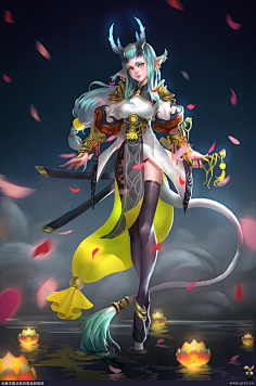 游戏人物原画-花瓣网|陪你做生活的设计师 m/gyxycn