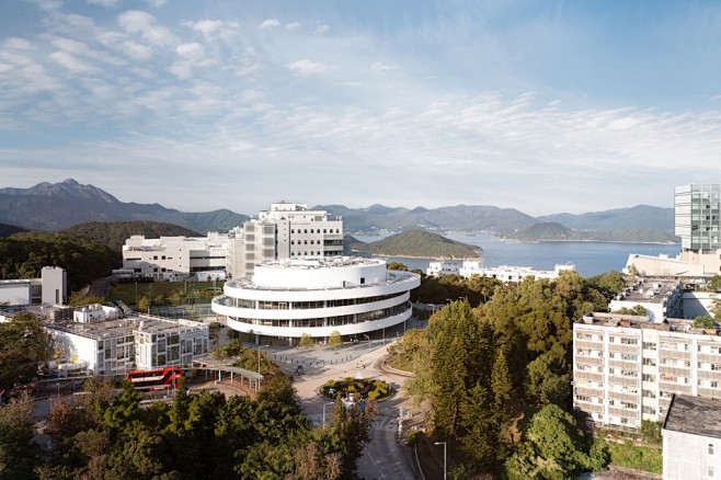 香港科技大学逸夫礼堂henninglarsen是礼堂也是校园日常生活的一部分