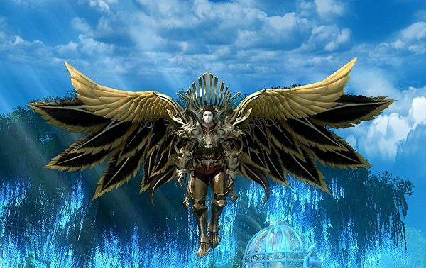 韩服永恒四款新翅膀外形展示 霸气侧漏--永恒之塔-aion--17173中国