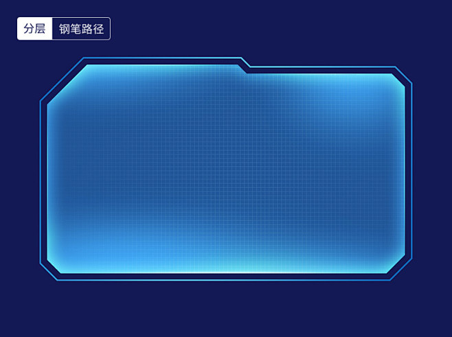 cn 科技感边框,科技边框,科技感,科技,边框, woofeng.cn
