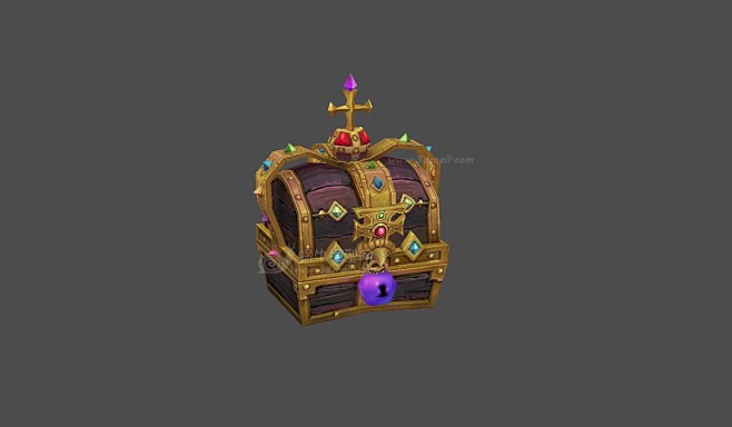 02-11场景模型-----宝藏/宝箱金箱银箱钱金子银子金币