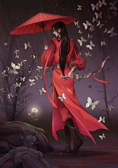 花城  