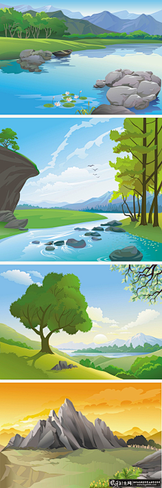 矢量风景