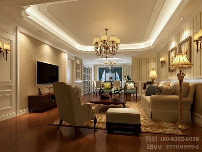 重庆天古装饰公司-高层洋房别墅装修风格样板